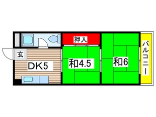 グレスト元町の物件間取画像